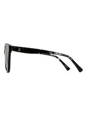 Joules Black Round Sunglasses - Image 3 of 7