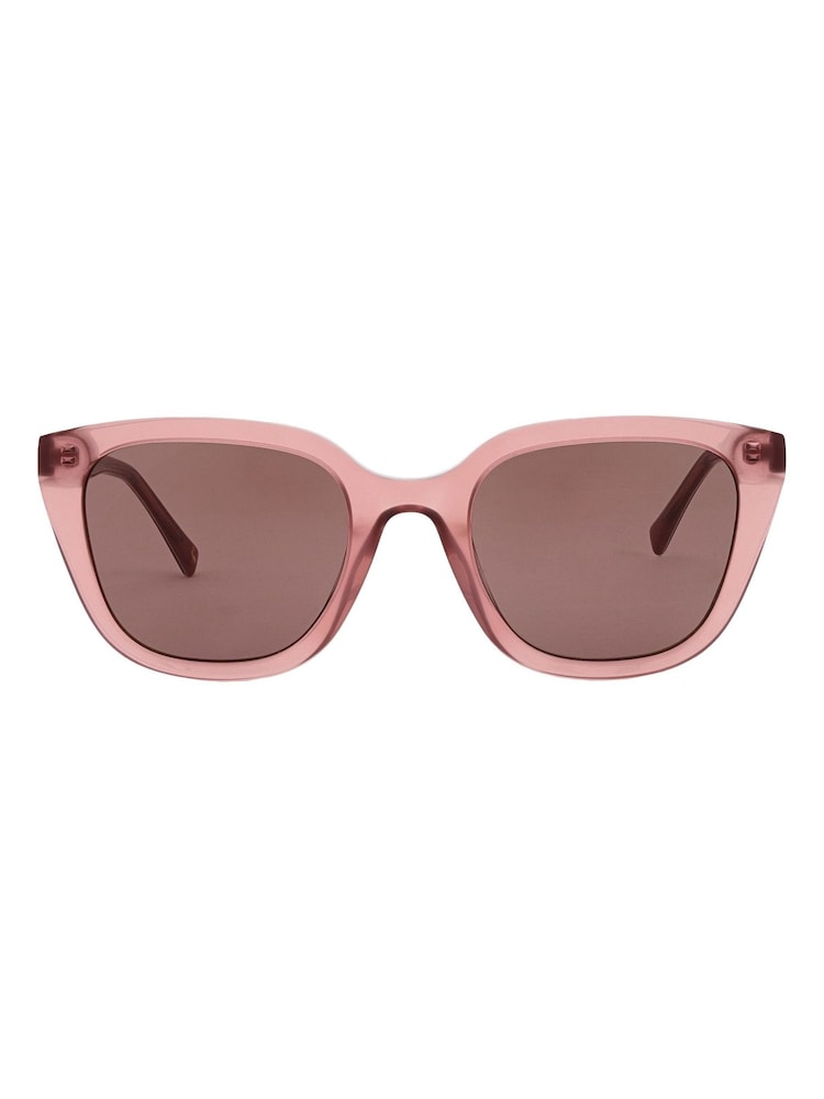 Joules Purple Square Cat-Eye Sunglasses - Image 2 of 5