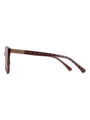 Joules Purple Square Cat-Eye Sunglasses - Image 3 of 5