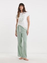 JD Williams Green Pyjamas Set - Image 1 of 4