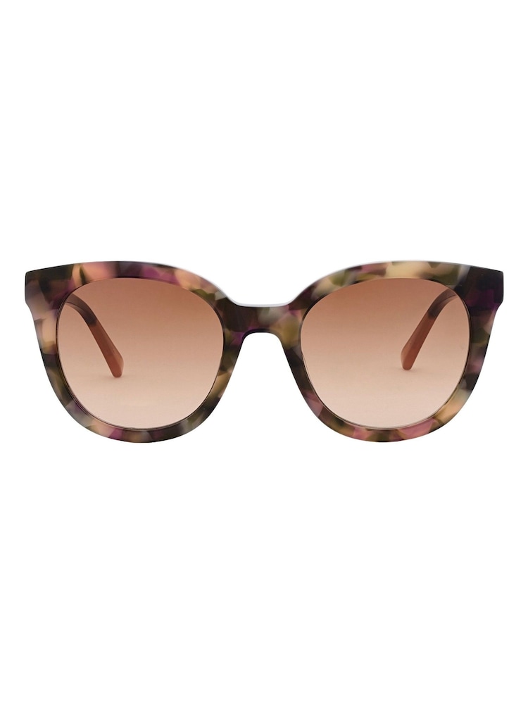 Joules Brown Round Sunglasses - Image 2 of 5