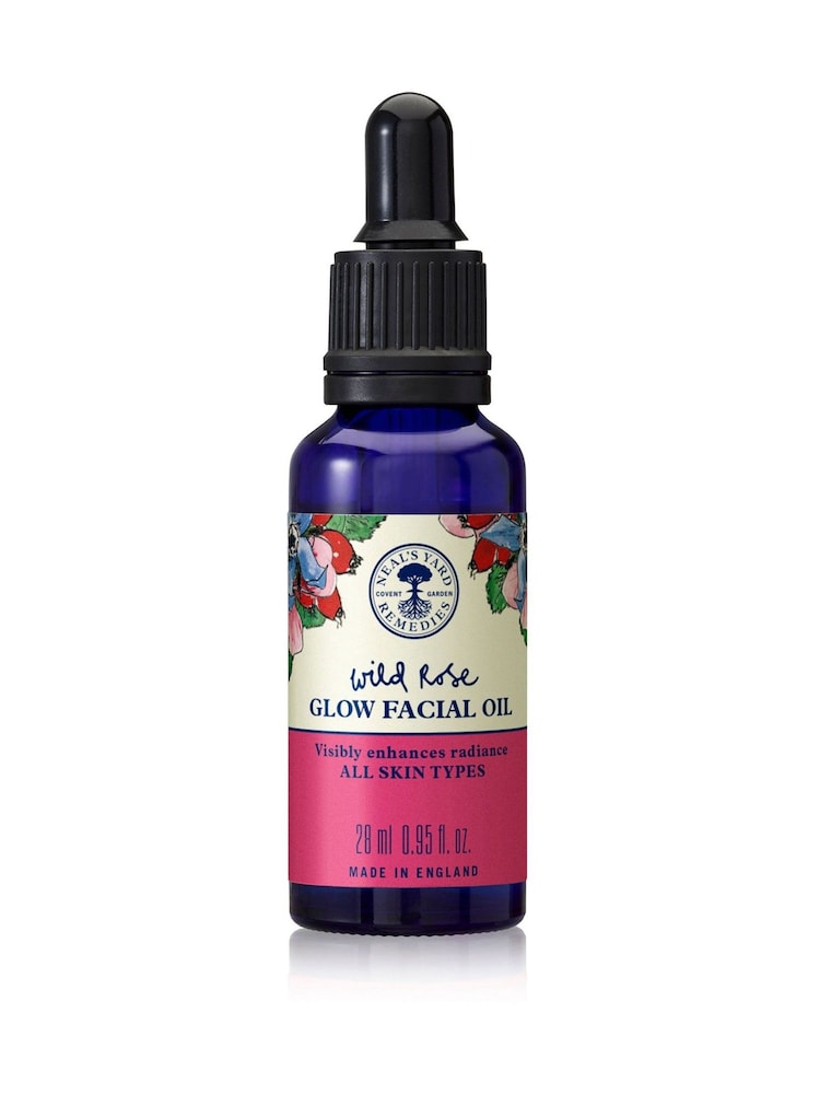 Neals Yard Remedies Wild Rose Glow Facial Oil 28ml - Image 1 of 2 Neals Yard Remedies Wild Rose Glow Facial Oil 28ml - Image 1 of 2