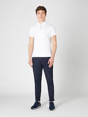 Remus Uomo Tapered Fit Cotton-Stretch Polo Shirt - Bild 2 von 6