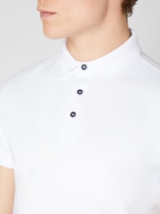 Remus Uomo Tapered Fit Cotton-Stretch Polo Shirt - Bild 4 von 6