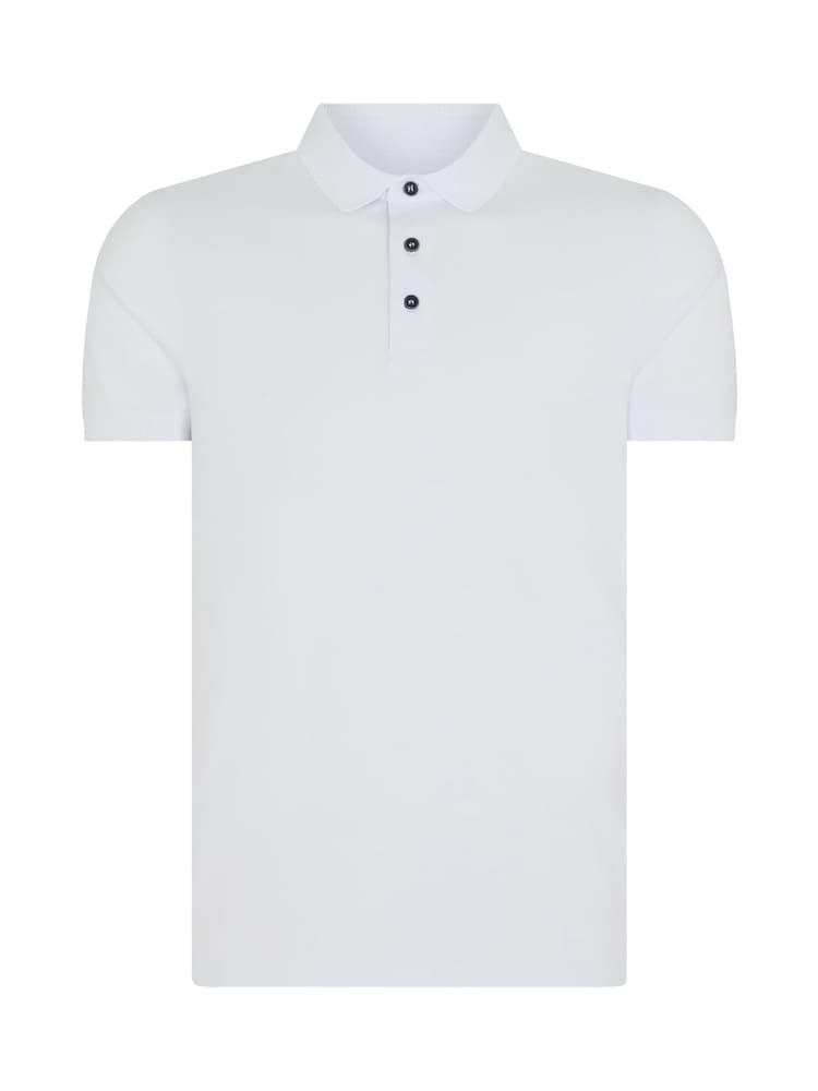 Remus Uomo Tapered Fit Cotton-Stretch Polo Shirt - Bild 6 von 6