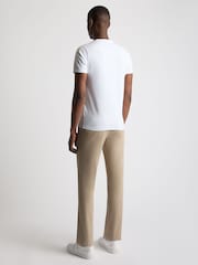 Remus Uomo Natural Straight Leg Cotton Stretch Chino Trousers - Image 3 of 6