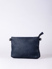 Lakeland Leather Blue Wreay Cross-Body Bag - Image 1 of 6