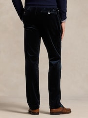 Polo Ralph Lauren Blue Bedford Flat Front Corduroy Trousers - Image 2 of 5