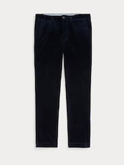 Polo Ralph Lauren Blue Bedford Flat Front Corduroy Trousers - Image 5 of 5