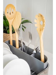 Kitchen Aid Grey Space Saving Compact Dish Drying Rack - Image 2 of 5