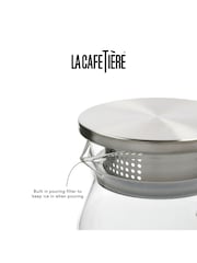 La Cafetiere Clear Heat Resistant Glass Carafe with Lid and Filter - Image 4 of 6