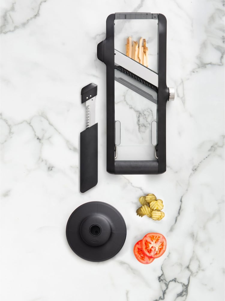 CHEFN Black Glass Mandoline Precision Cutting Slicer - Image 1 of 5