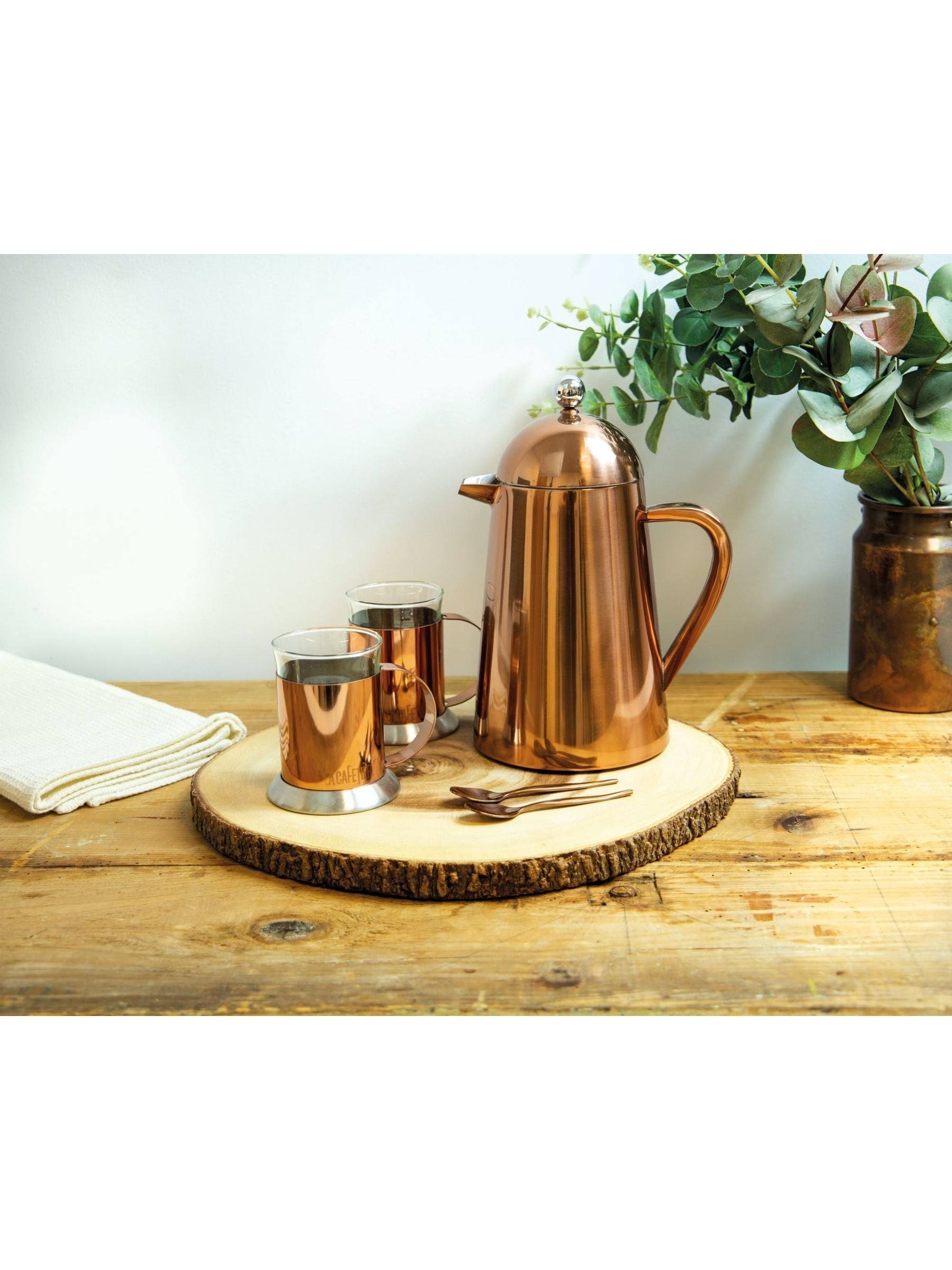 Buy La Cafetiere Copper Thermique Cafetiere Double Walled 8 Cup