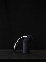 RABBIT Black Vertical Corkscrew Foil Easy Use Cutter - Image 1 of 4