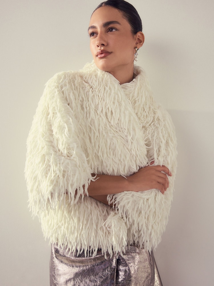 White Feather look Jacket - Image 2 of 9