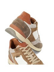 Dune London Cream Teffy Colourblock Runner Trainers - Image 5 of 5
