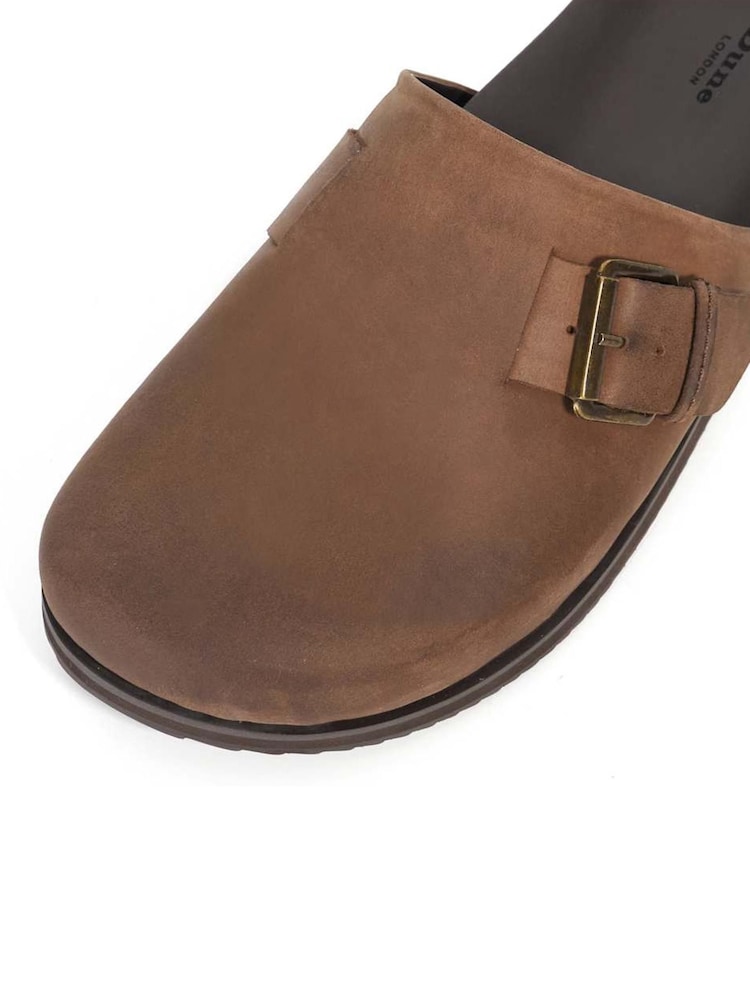 Dune London Baldwin Buckle Detail Clog Slip-Ons - Slika 5 iz 5