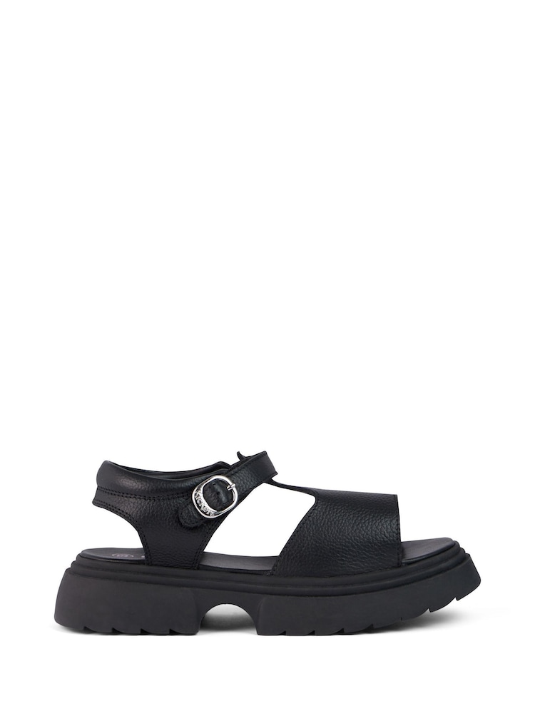 Kickers Black Kenzi Sandals - Image 1 of 6