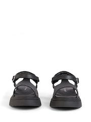 Kickers Black Kenzi Sandals - Image 4 of 6