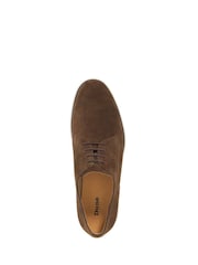 Dune London Brown Bridgwater Casual Rubber Sole Gibson Shoes - Image 4 of 5