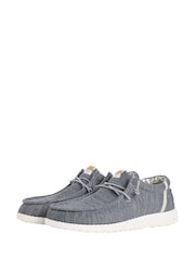 Weird Fish Blue Rasbora Soft Knit Ladies Shoes - Image 1 of 3