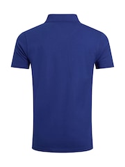 Marineblau - Weird Fish Miles Pique 100% Cotton Polo Shirt - Bild 7 von 7