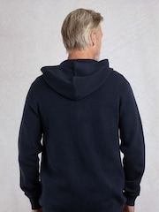 Weird Fish Samuel Knitted Full Zip Hooded Jumper - Bild 2 von 6