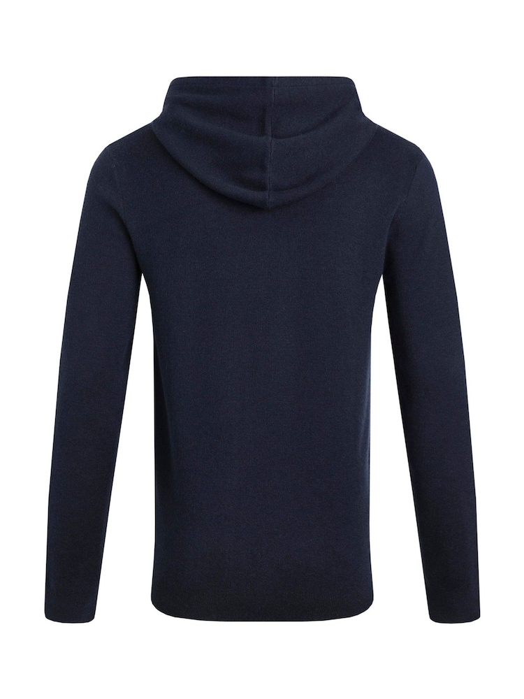 Weird Fish Samuel Knitted Full Zip Hooded Jumper - Bild 6 von 6