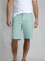 Weird Fish Green Rayburn Flat Front Shorts - Image 1 of 8