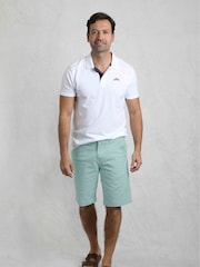 Weird Fish Green Rayburn Flat Front Shorts - Image 3 of 8
