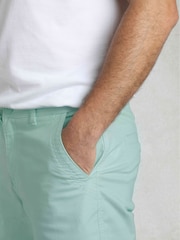 Weird Fish Green Rayburn Flat Front Shorts - Image 5 of 8