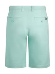 Weird Fish Green Rayburn Flat Front Shorts - Image 8 of 8