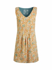 Weird Fish Yellow Indus Printed Jersey Tunic - Image 7 of 8