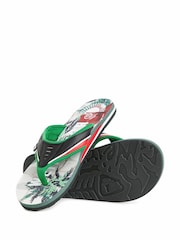 Weird Fish Green Lexington Printed Sandals - Image 3 of 3