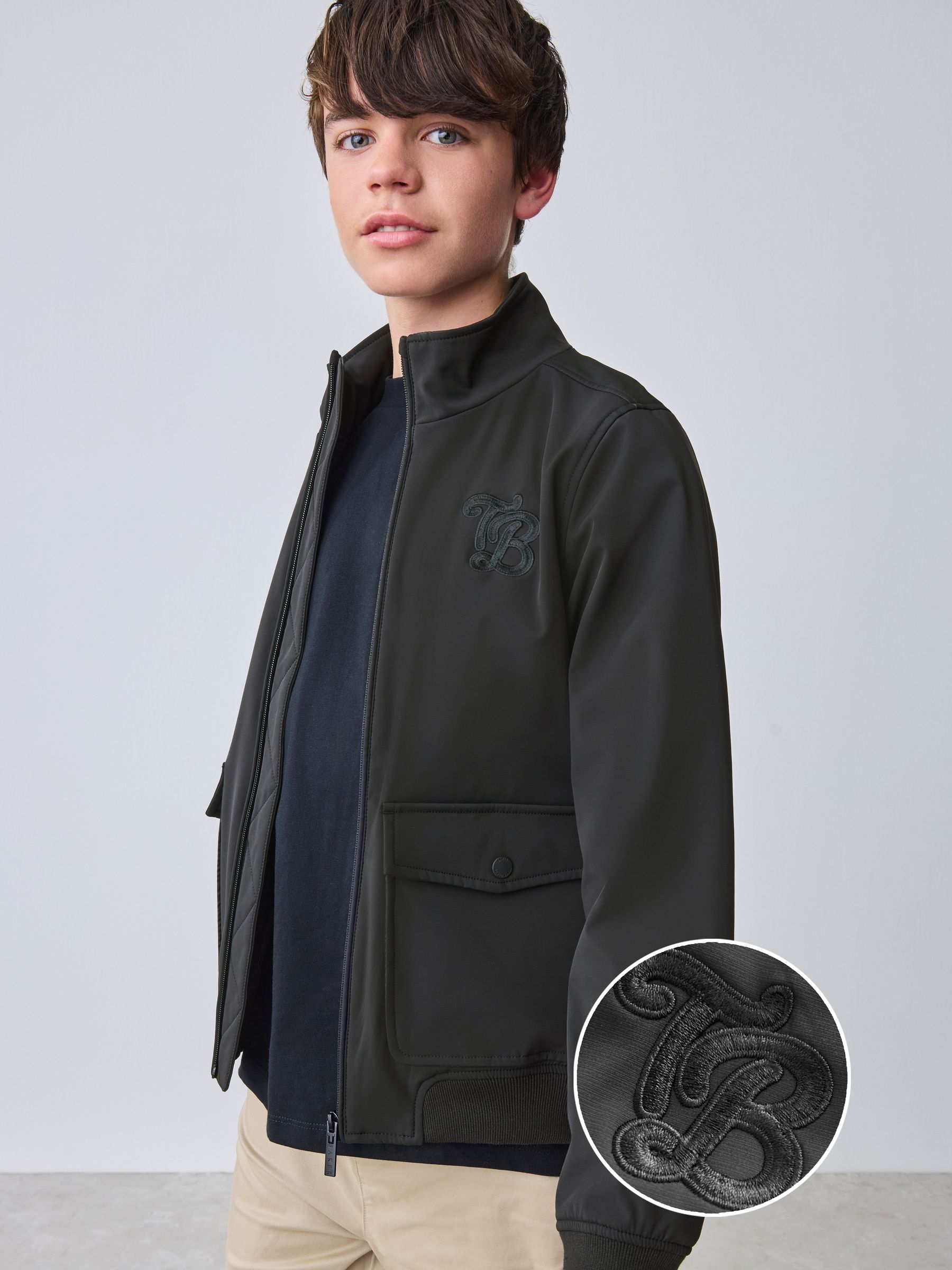 Next：日本 Baker by Ted Baker ブラック ハリントンジャケット from 