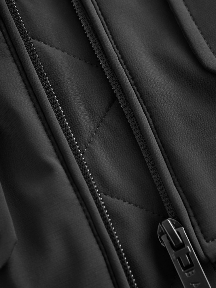 Schwarz - Baker by Ted Baker Black Harrington Jacket - Bild 9 von 9