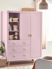 Sugar Pink Kids Alix Double, 3 drawers Wardrobe - Image 1 of 5
