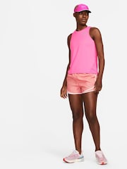 Nike Pink Miler Running Vest Top - Image 3 of 5