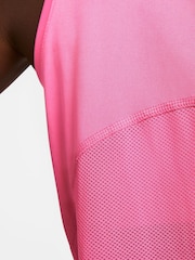 Nike Pink Miler Running Vest Top - Image 5 of 5
