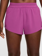 Nike Pink AeroSwift Dri-FIT 3 Inch Running Shorts - Image 2 of 10