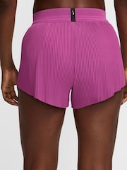 Nike Pink AeroSwift Dri-FIT 3 Inch Running Shorts - Image 3 of 10