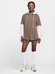 Nike Brown Oversized Dri-FIT One Relaxed T-Shirt - Image 5 of 7