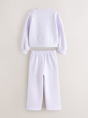 Baker by Ted Baker 2 Piece Boxy Sweat & Wide Leg Joggers Set - Image 7 of 11