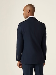 Skopes Navy Blue Tailored Harcourt Suit Jacket - Image 2 of 4