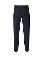 Skopes Blue Tapered Fit Harcourt Tweed Effect Suit Trousers - Image 3 of 4