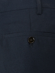 Skopes Blue Tapered Fit Harcourt Tweed Effect Suit Trousers - Image 4 of 4