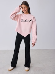 Baker by Ted Baker 2 Piece Asymmetric Sweatshirt and Flare Leggings Set - Image 1 of 12