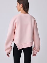Baker by Ted Baker 2 Piece Asymmetric Sweatshirt and Flare Leggings Set - Image 5 of 12