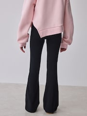 Baker by Ted Baker 2 Piece Asymmetric Sweatshirt and Flare Leggings Set - Image 6 of 12