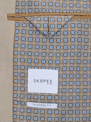 Бежевый - Приталенный пиджак Skopes Jamie - Изображение 8 из 8